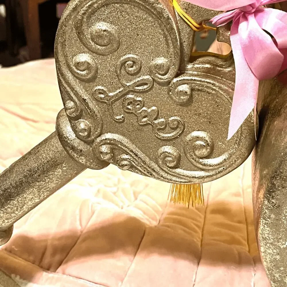 Tik Tok Viral Valentine’s Day Rachel Zoe Xtra Large Gold Heart With Key